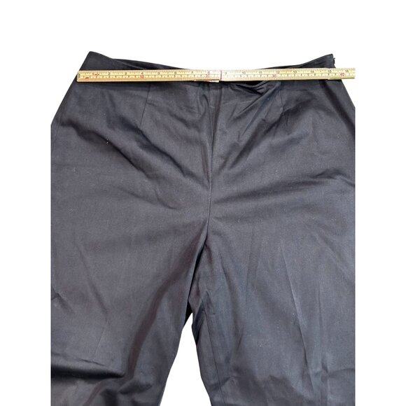 Talbots Womens Black Stretch Pants Size 12 - Picture 9 of 11